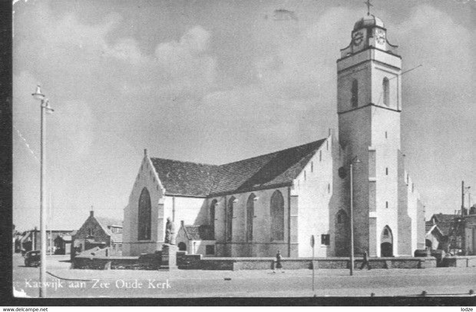 Nederland Holland Pays Bas Katwijk Aan Zee Met Leuke Kerk - Katwijk (aan Zee)