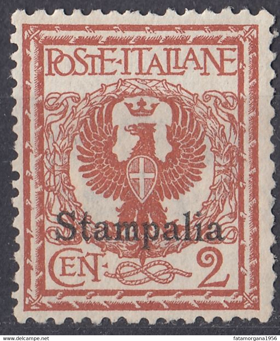 STAMPALIA - 1912 - Unificato 1 Nuovo Senza Gomma. - Aegean (Stampalia)