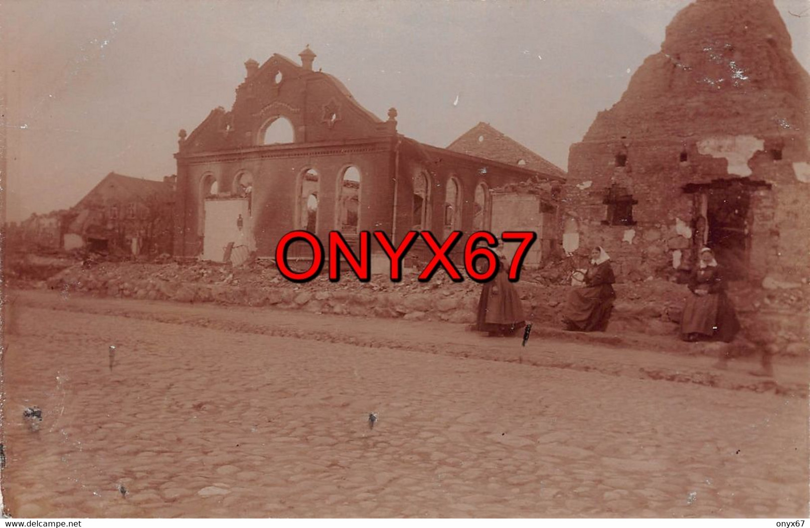 Carte Postale Photo SCHAULEN-Szawle-Siauliai-Lituanie-Lituania-SYNAGOGUE-Synagoge-Synagoga-JUDAÏCA-JUDEN-JUIF-Krieg-RARE - Lituania