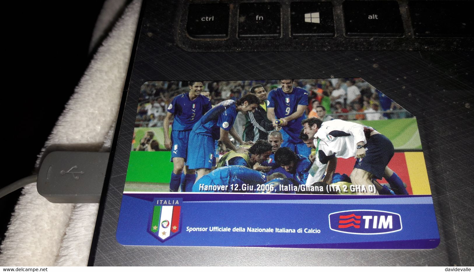 Nazionale Italiana Di Calcio - Italia Ghana - Campioni Del Mondo - Euro 3.00 - 30/06/2007 - Öff. Werbe-TK