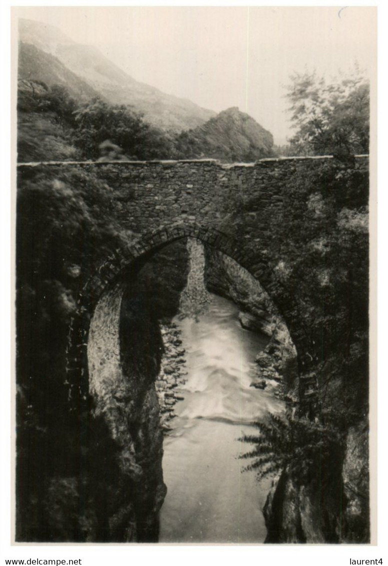 (AA 18) NA - Older Postcard - France - Ubaye - Le Luzet Pont Romain - Ponti