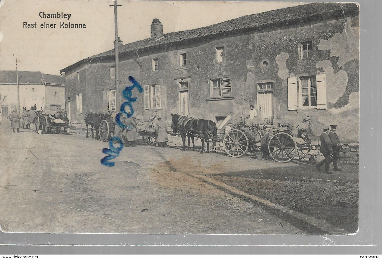 54  CHAMBLEY RAST EINER KOLONNE - Chambley Bussieres