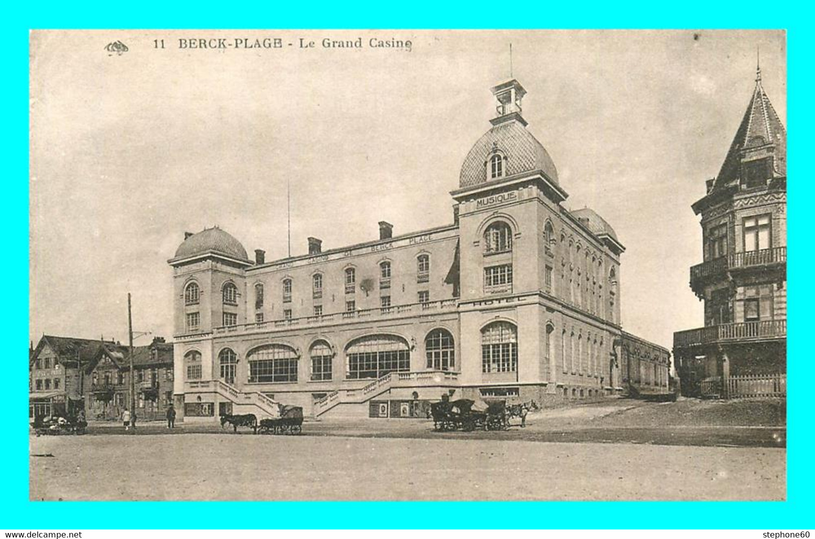 A807 / 079 62 - BERCK PLAGE Grand Casino - Berck