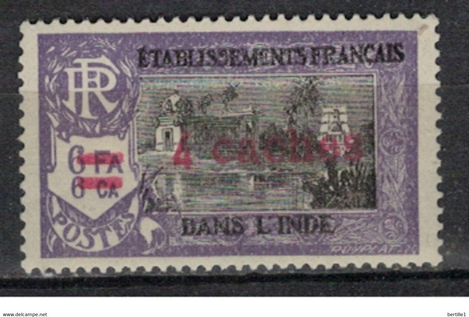 INDE       N°  YVERT  192    NEUF AVEC CHARNIERES      (CHAR   02/27) - Unused Stamps