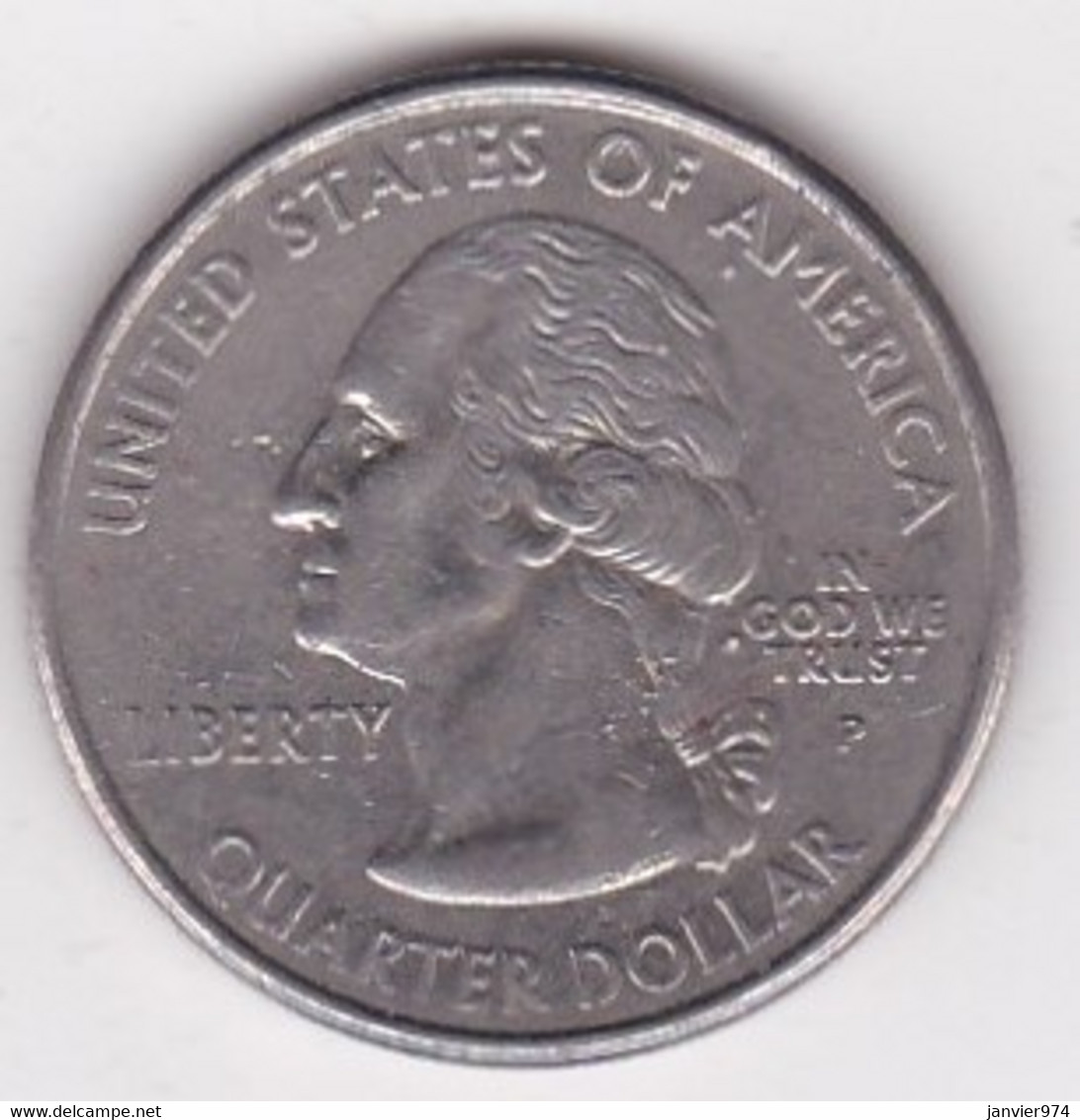 Virginie Quarter Dollar 2000 P, Georges Washington, Cupronickel KM# 309 - 1999-2009: State Quarters