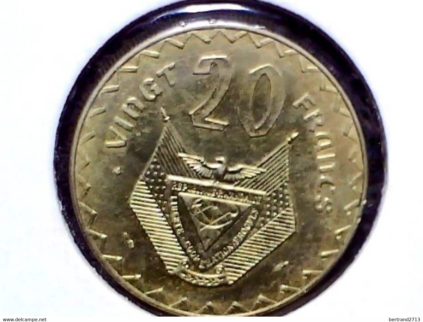 Rwanda 20 Francs 1977 KM 15 - Rwanda