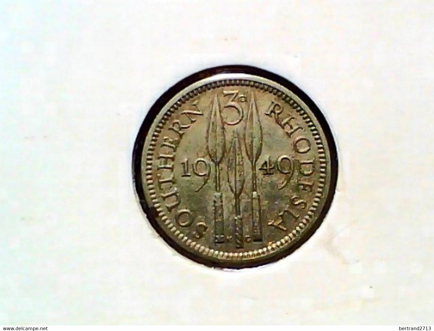 Southern Rhodesia 3 Pence 1949 KM 20 - Rhodesië