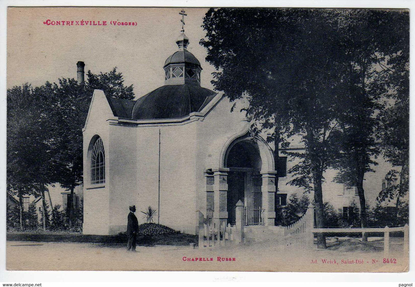 Russie : Chapelle  Russe ( Contrexéville ) - Russie