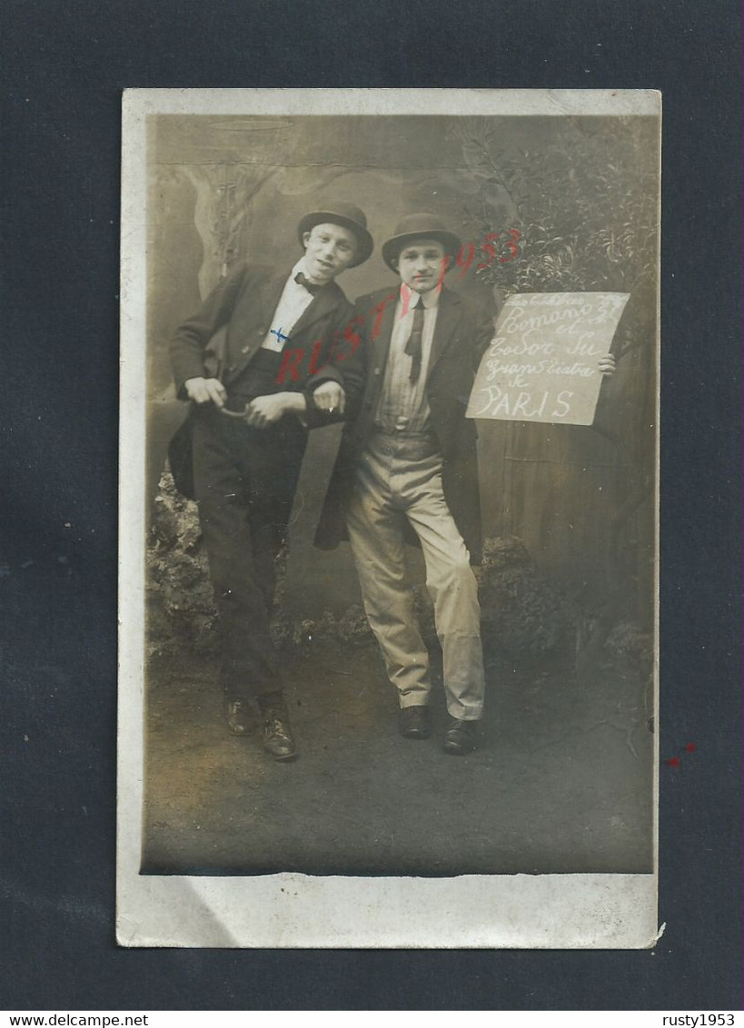 SPECTACLE CARTE PHOTO LES CELEBRES ROMANO & TODOR AU GRAND THEATRE DE PARIS Mr CAMILLE GOSSELIN FILS : - Theatre, Fancy Dresses & Costumes