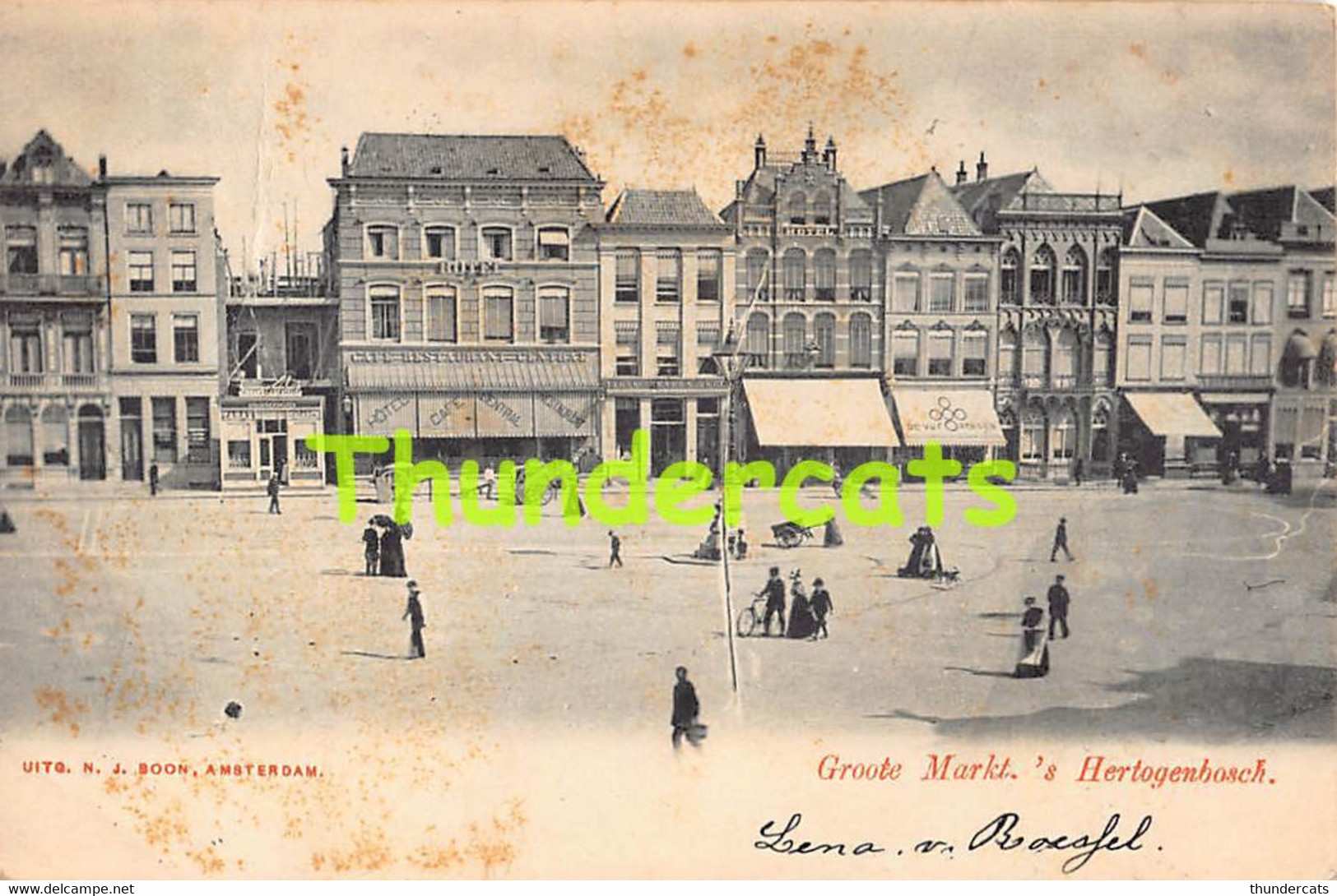 CPA GROOTE MARKT 'S HERTOGENBOSCH - 's-Hertogenbosch