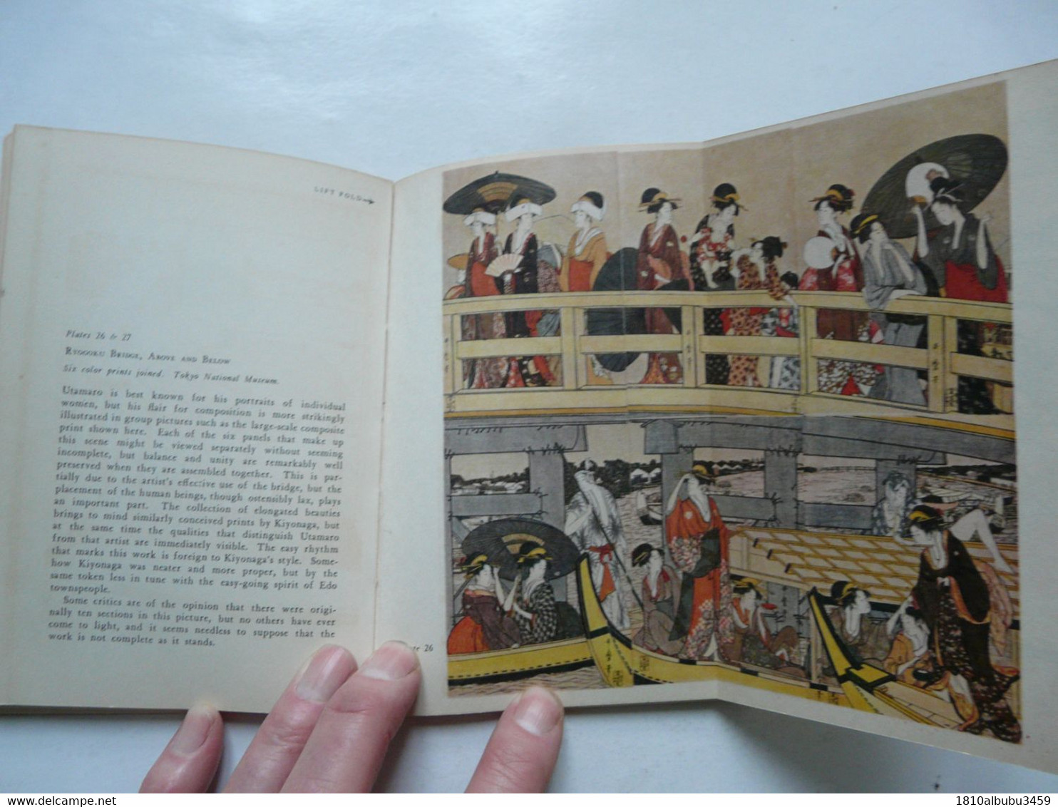 LIBRARY OF JAPONESE ART : UTAMARO 1956 - Fine Arts