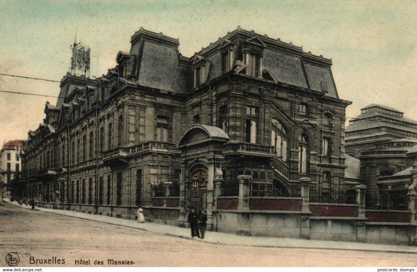 Bruxelles, Hotel Des Monales, 1928 - Cafés, Hôtels, Restaurants