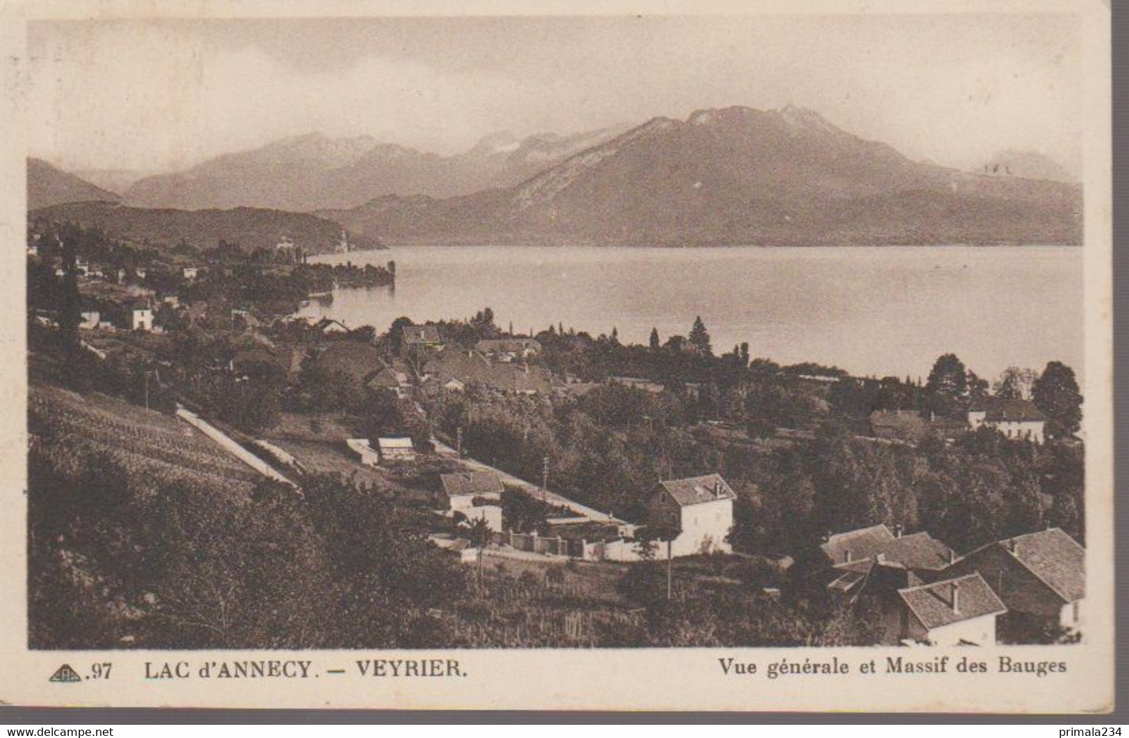 VEYRIER - MASSIF DES BAUGES - Veyrier