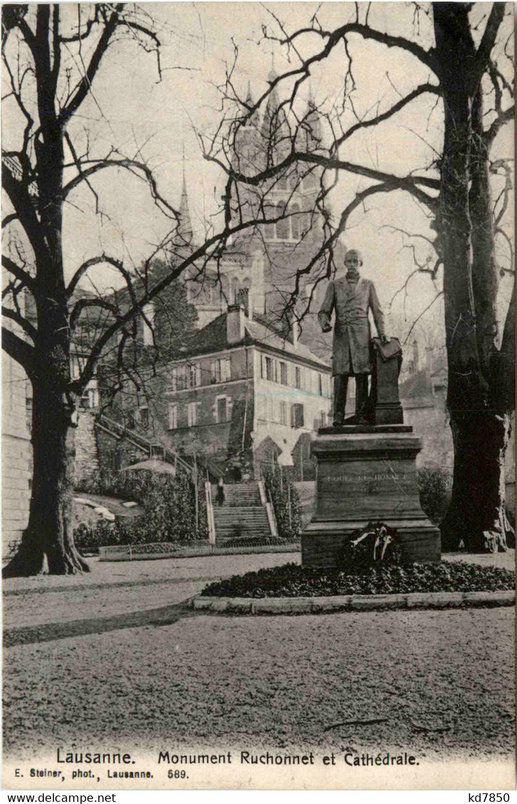 Lausanne - Monument Ruchonnet - Lausanne