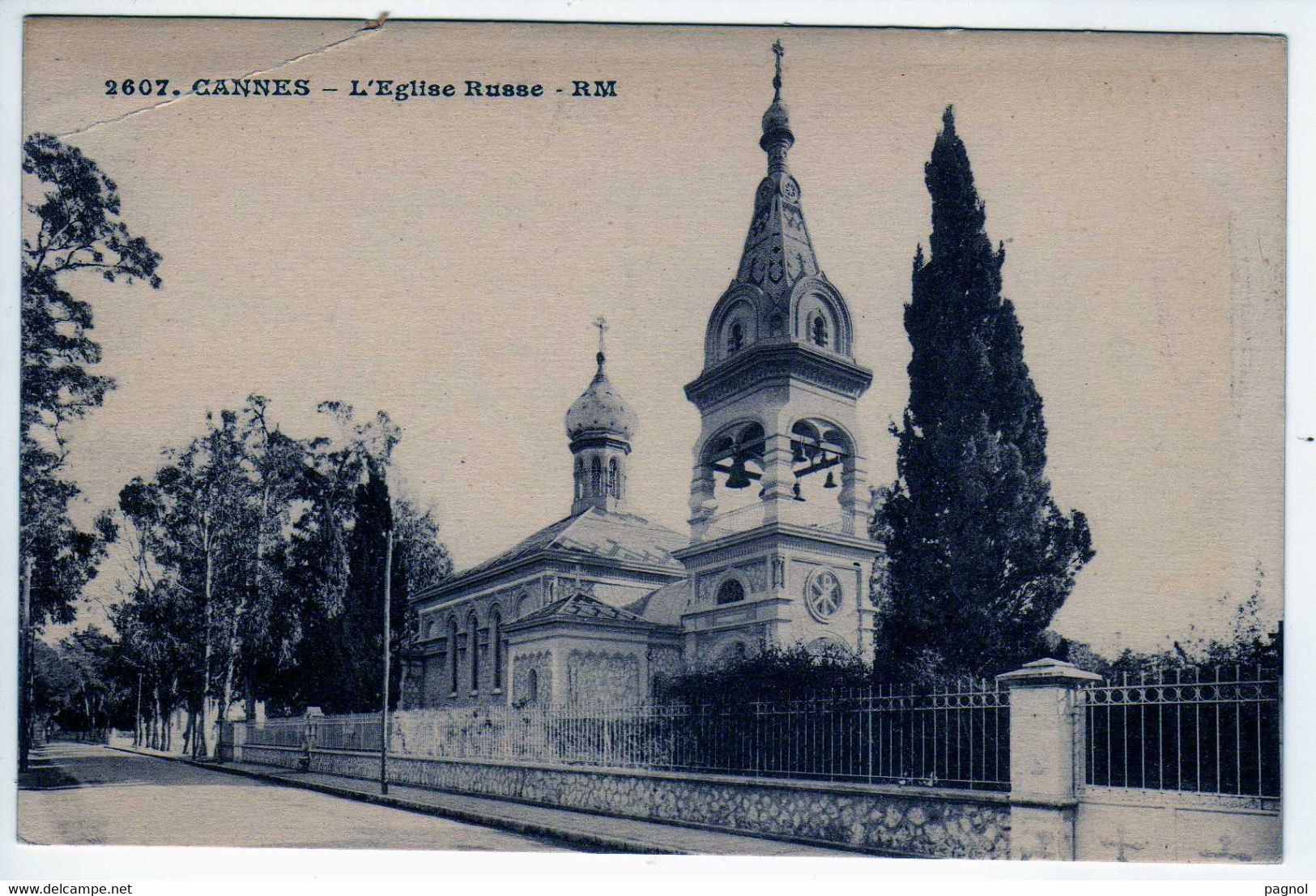 Russie : L'Eglise Russe : ( Cannes ) - Russie