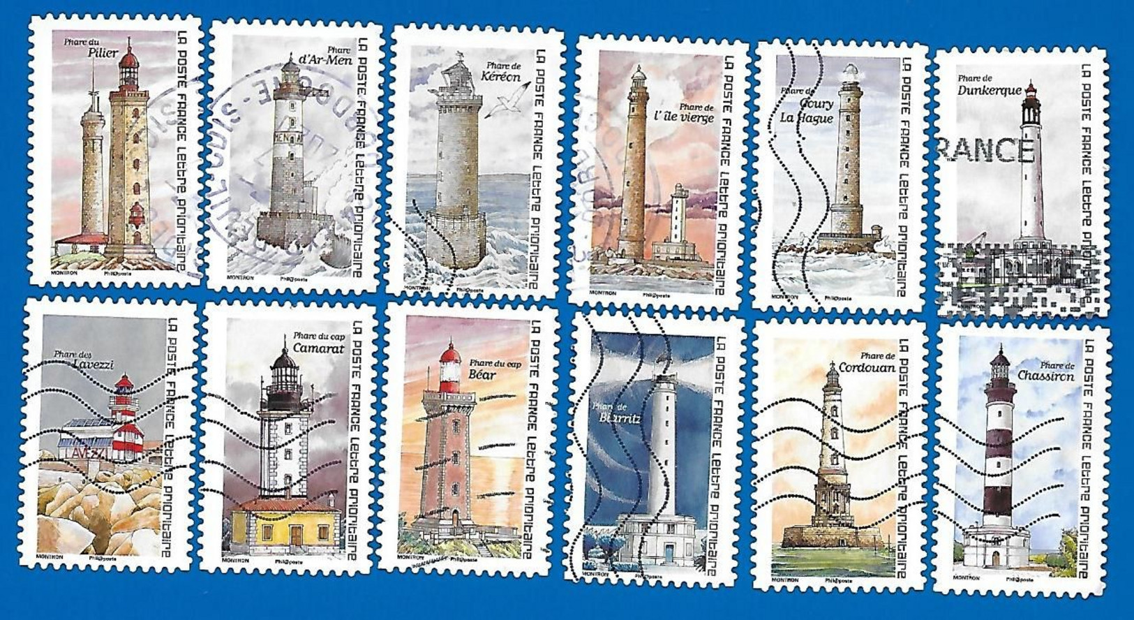 2019 - Regards Sur Nos Côtes - Phares (1) - Used Stamps
