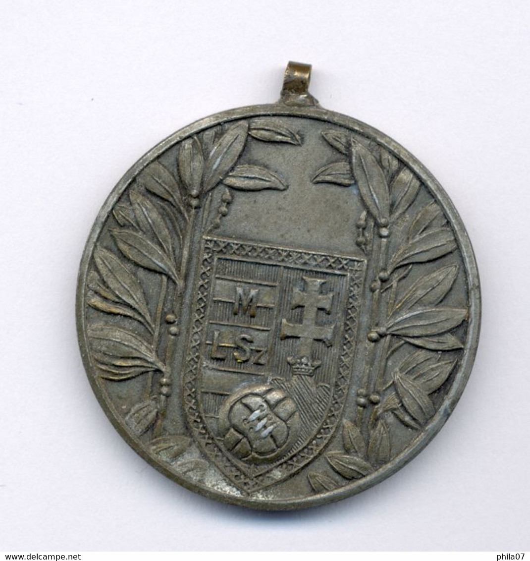 HUNGARY, Soccer Medal, West Division III, Diameter 29 Mm, 11.75 Gram - Other & Unclassified