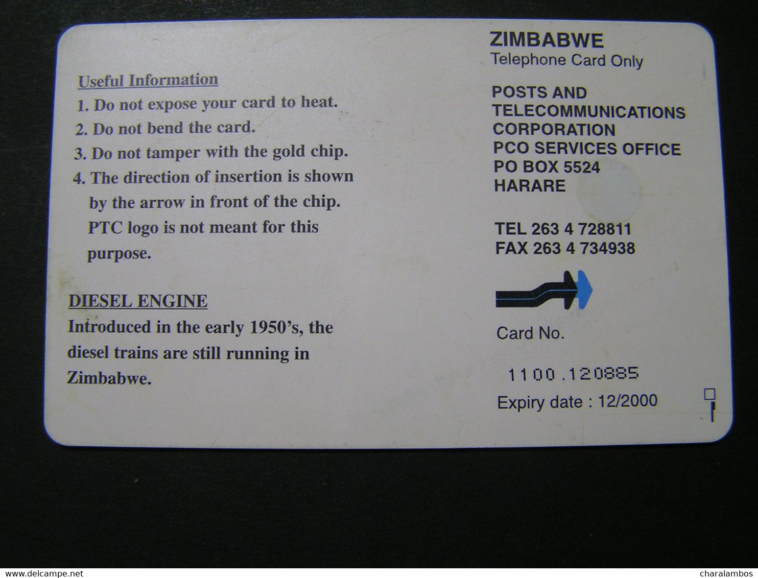 Zimbabwe Phonecards.. - Zimbabwe