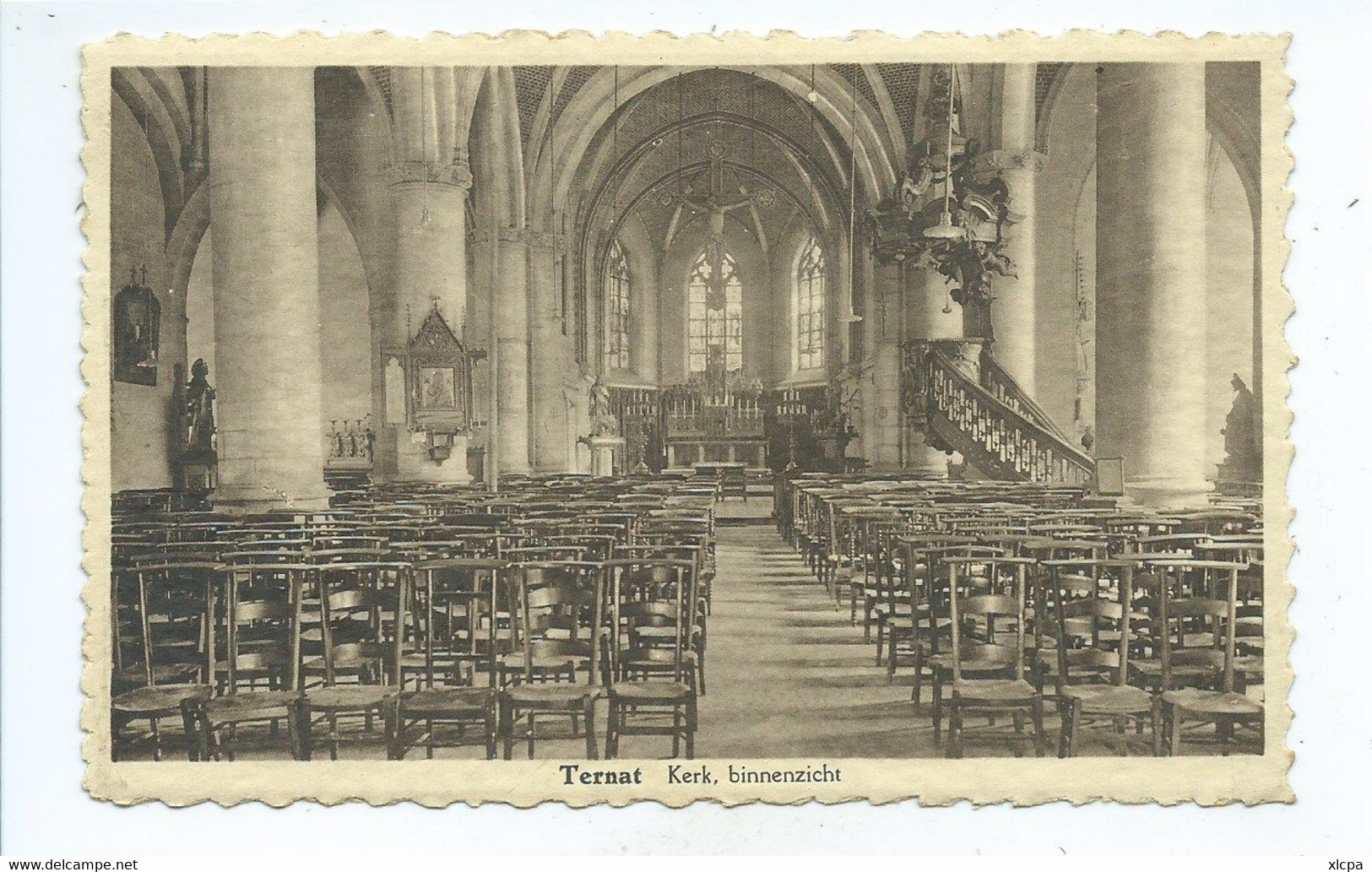 Ternat Kerk Binnenzicht Eglise - Ternat