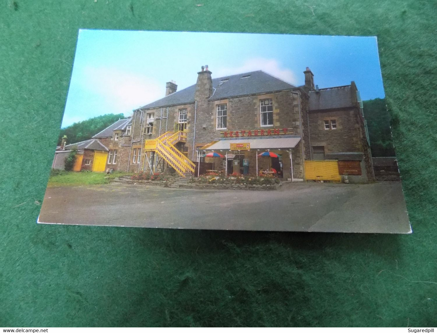 VINTAGE SCOTLAND: Tannoch Restaurant Colour Photo Precision - Dunbartonshire