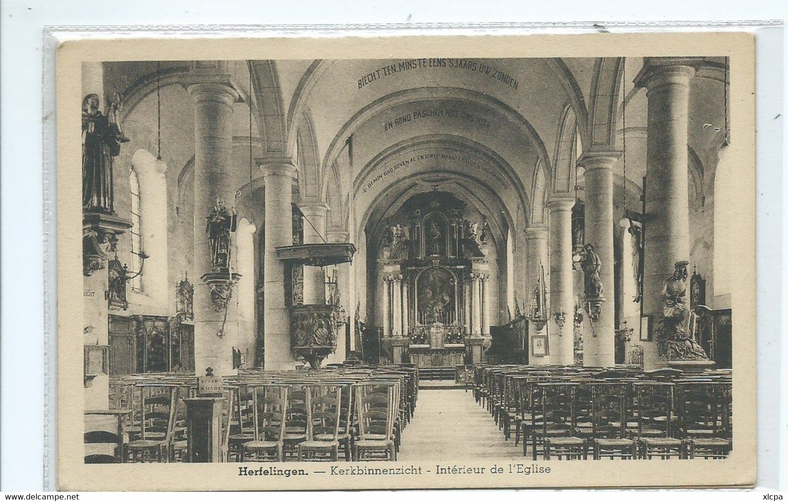 Herfelingen Kerk Binnenzicht - Herent