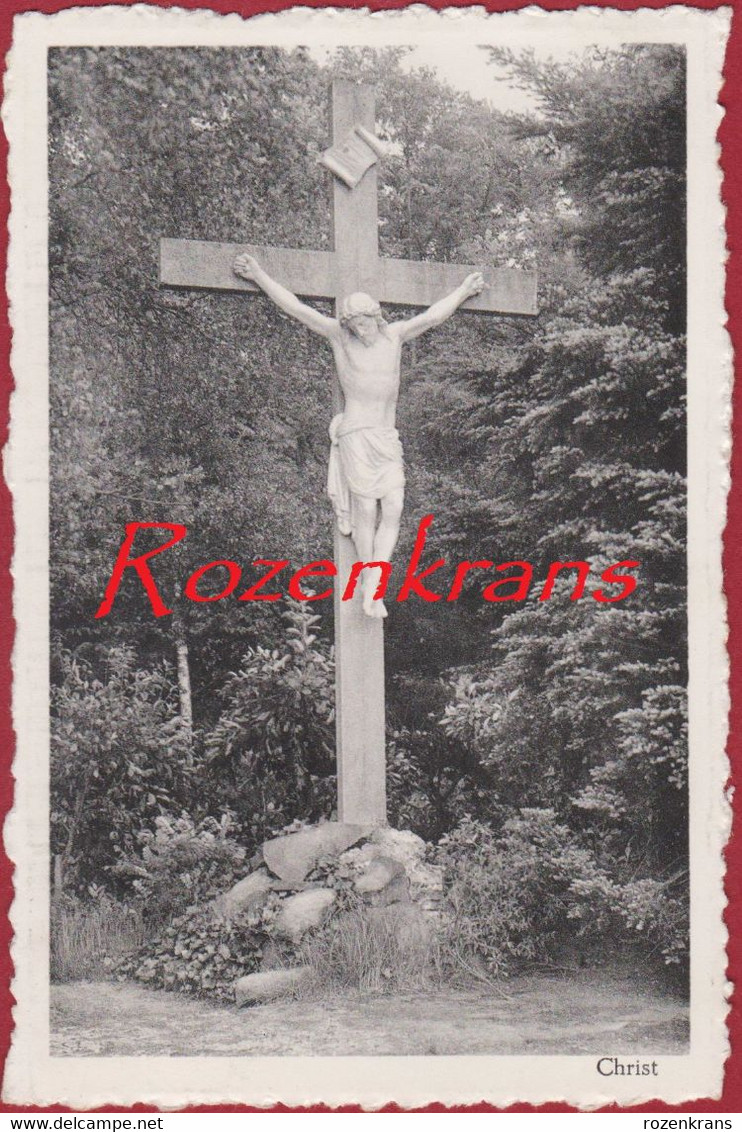 Hoogboom Kapellen Notre-Dame De Grâce - Maison De Repos "Welvaart" Christ Crucifix ZELDZAAM (In Zeer Goede Staat) - Kapellen