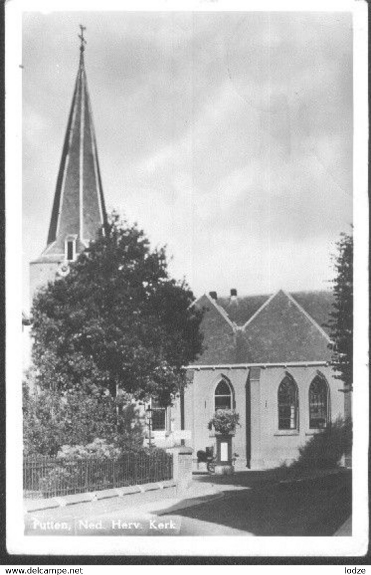 Nederland Holland Pays Bas Putten Met NH Kerk En Omgeving - Putten