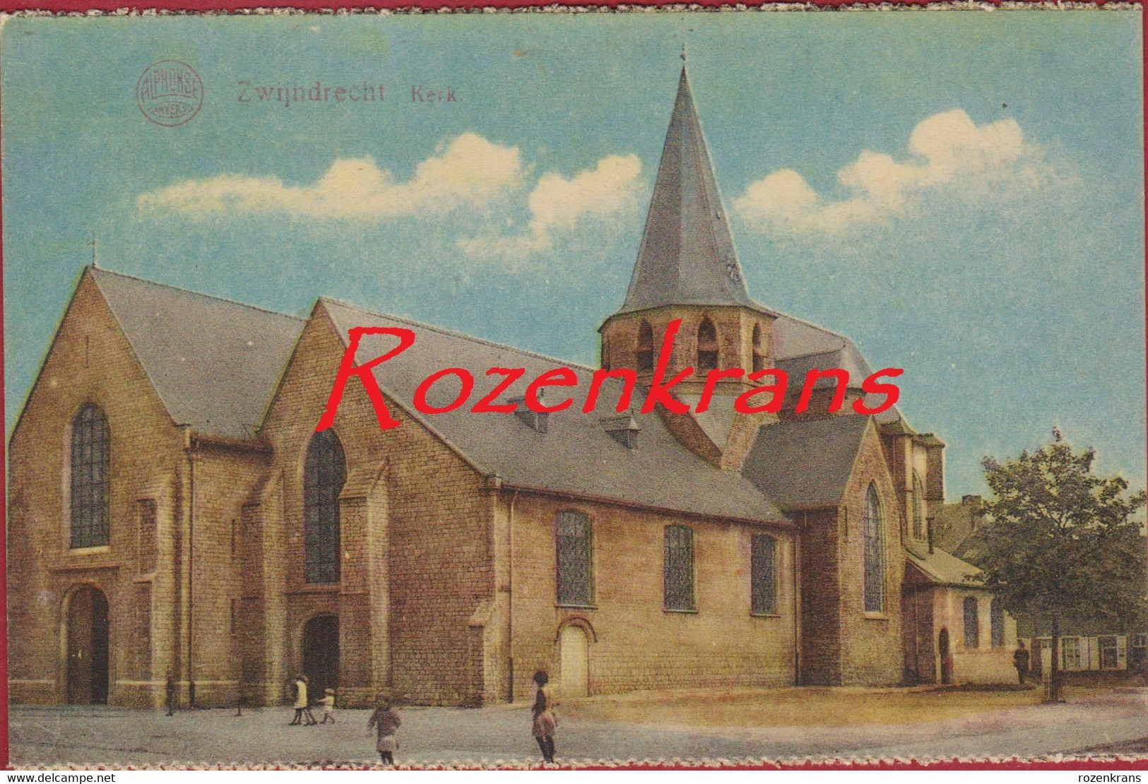 Zwijndrecht De Kerk L'Eglise Heilig Kruiskerk ZELDZAAM (In Zeer Goede Staat) - Zwijndrecht