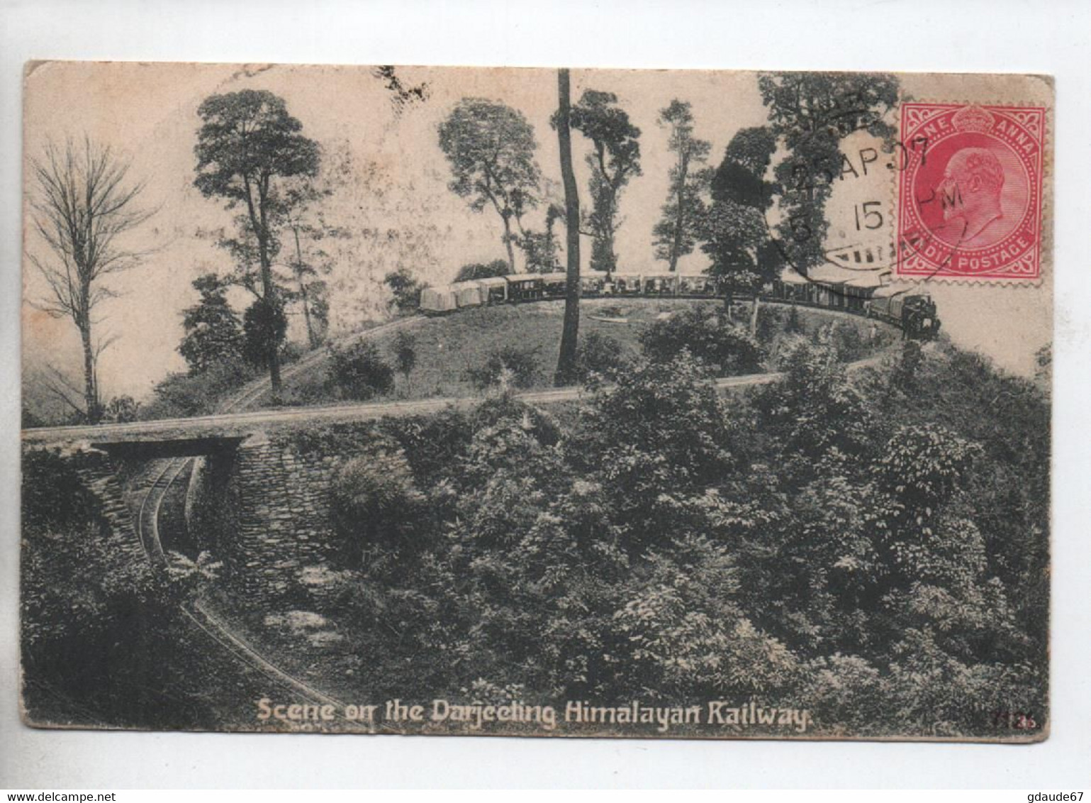 SCENE ON THE DARJEELING HIMALAYAN RAILWAY (INDE / INDIA) - Indien