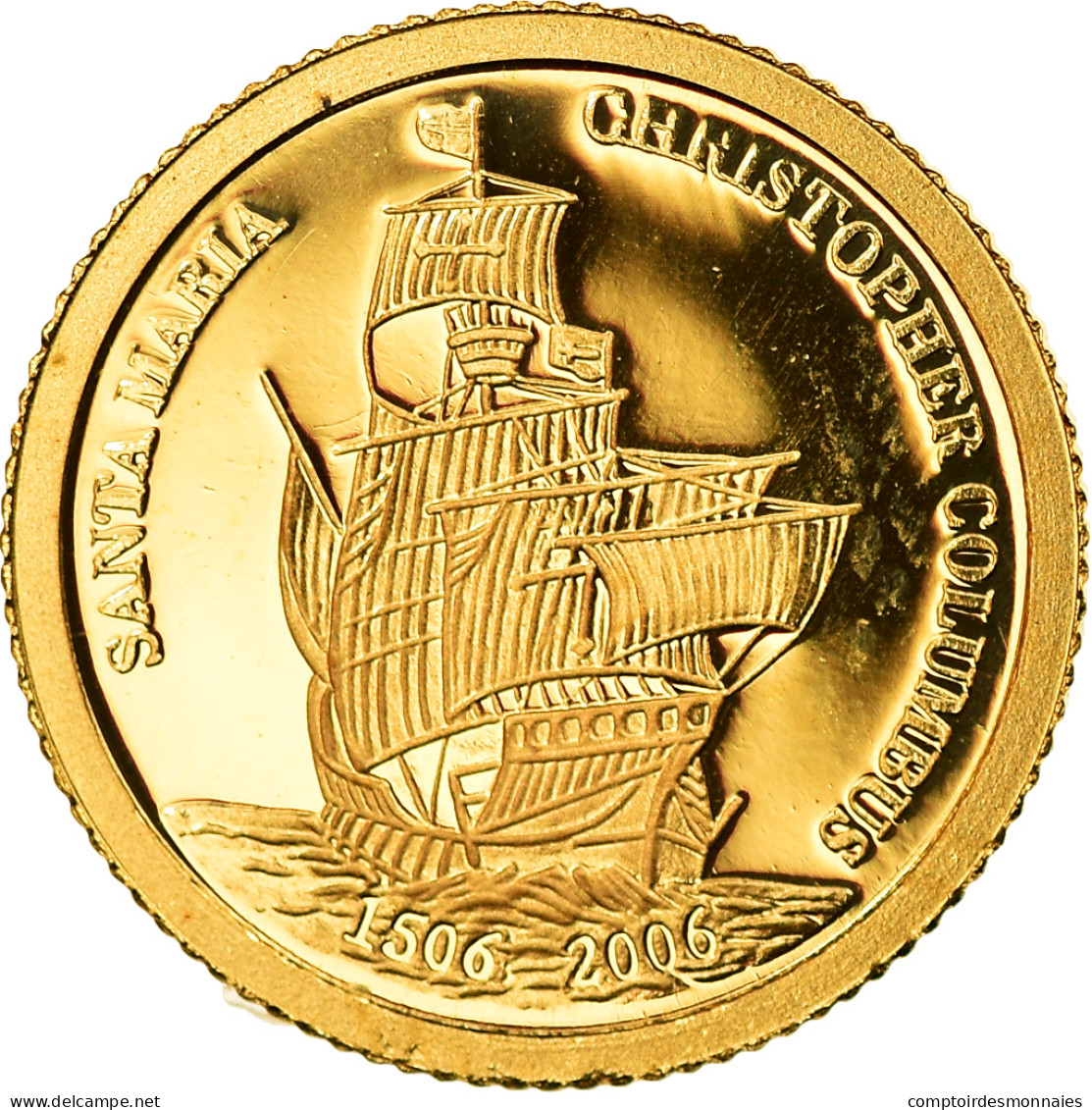 Monnaie, Palau, Dollar, 2007, FDC, Or, KM:337 - Palau