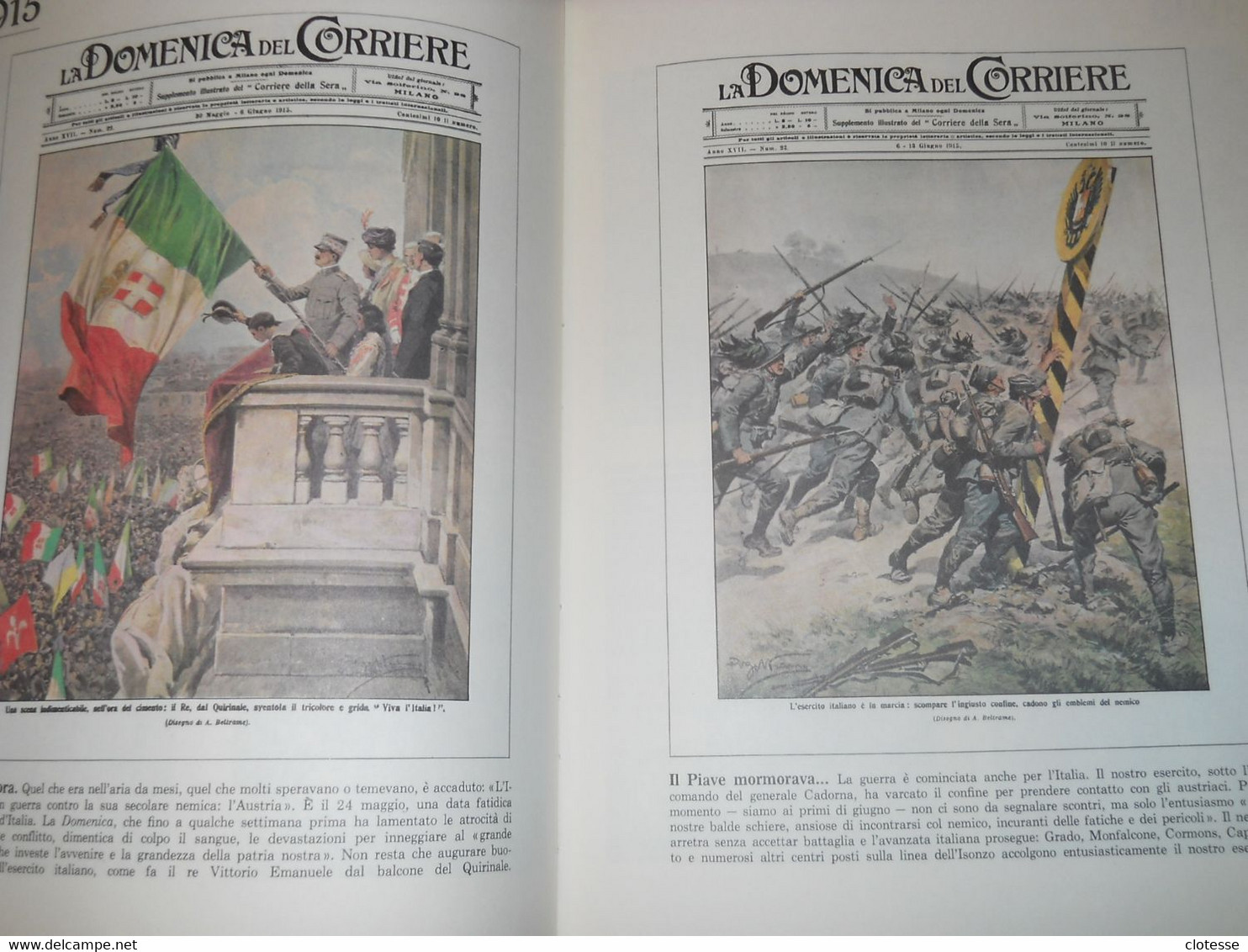 Le Copertine Della Domenica Del Corriere - Sammlungen