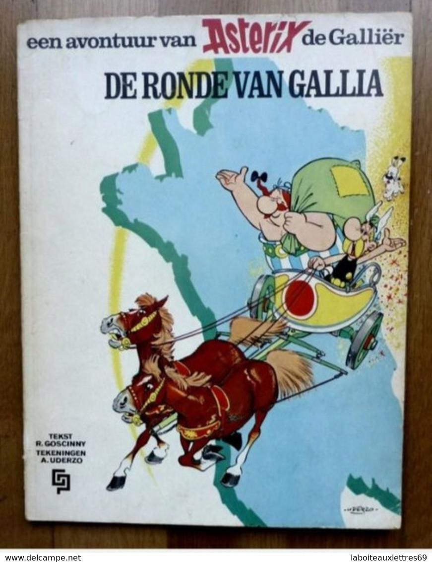 BD EN NEERLANDAIS ASTERIX DE RONDE VAN GALLIA ( LE TOUR DE GAULLE ) - Asterix