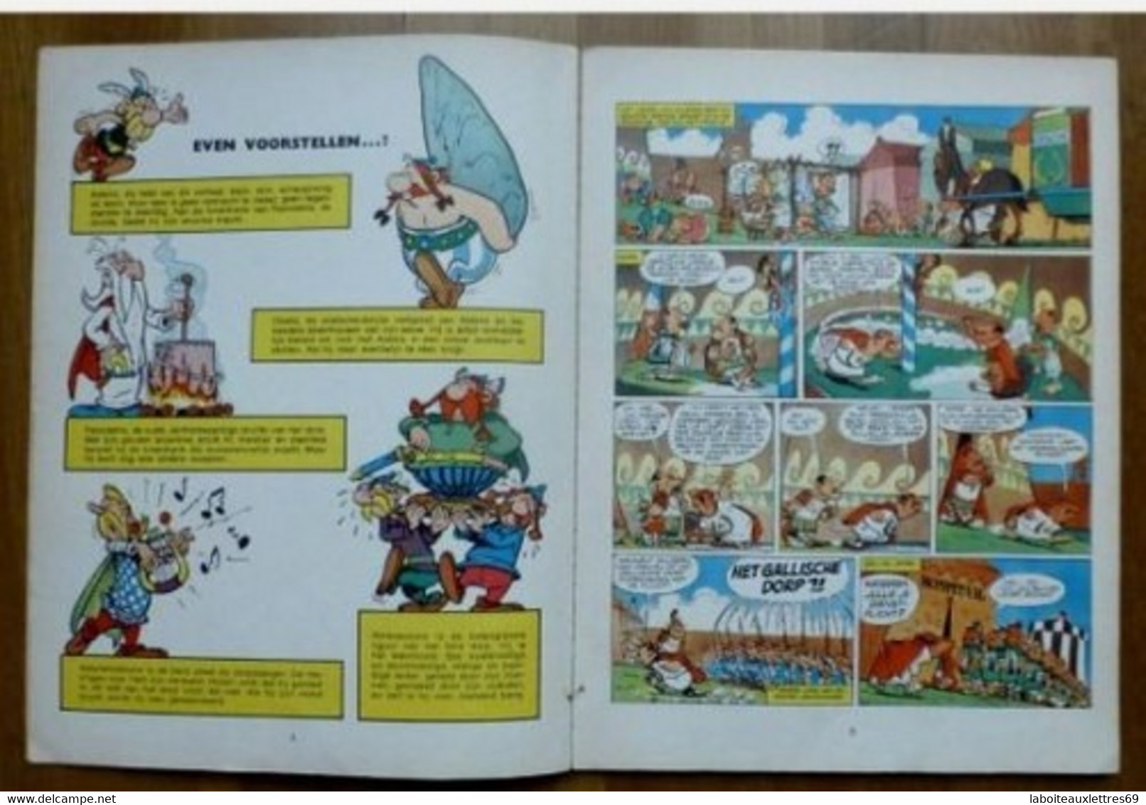 BD EN NEERLANDAIS ASTERIX DE RONDE VAN GALLIA ( LE TOUR DE GAULLE ) - Asterix