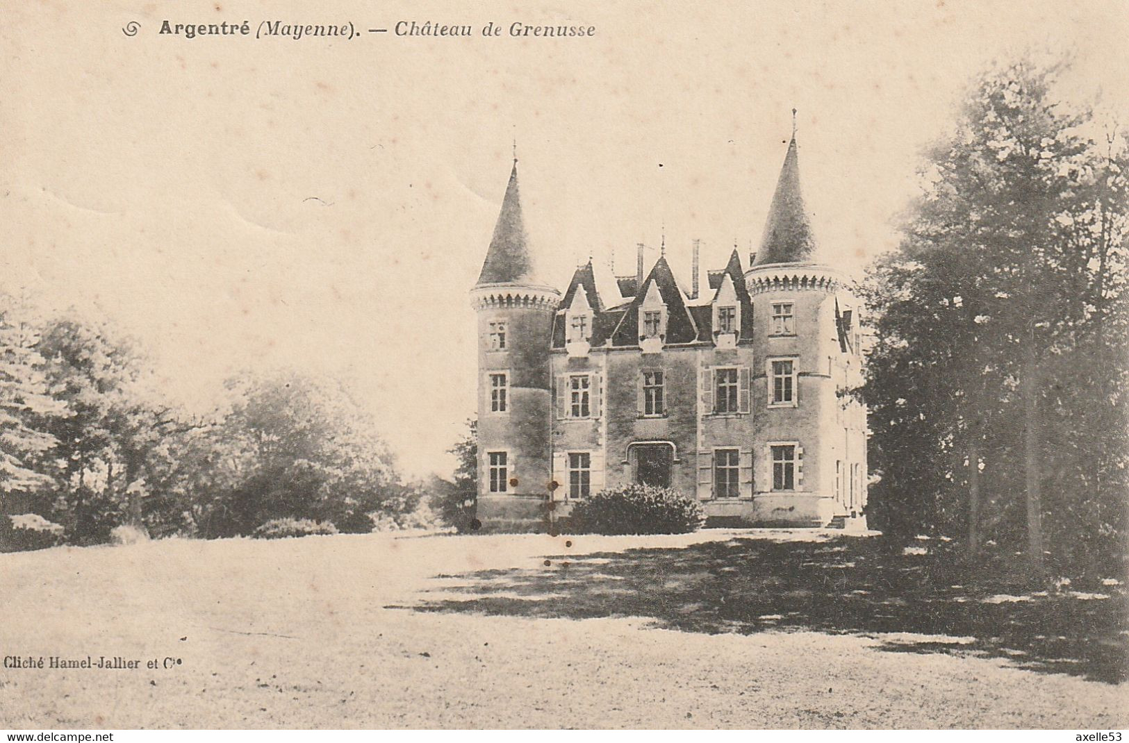 Argentré 53 (3478) Château De Grenusse - Argentre