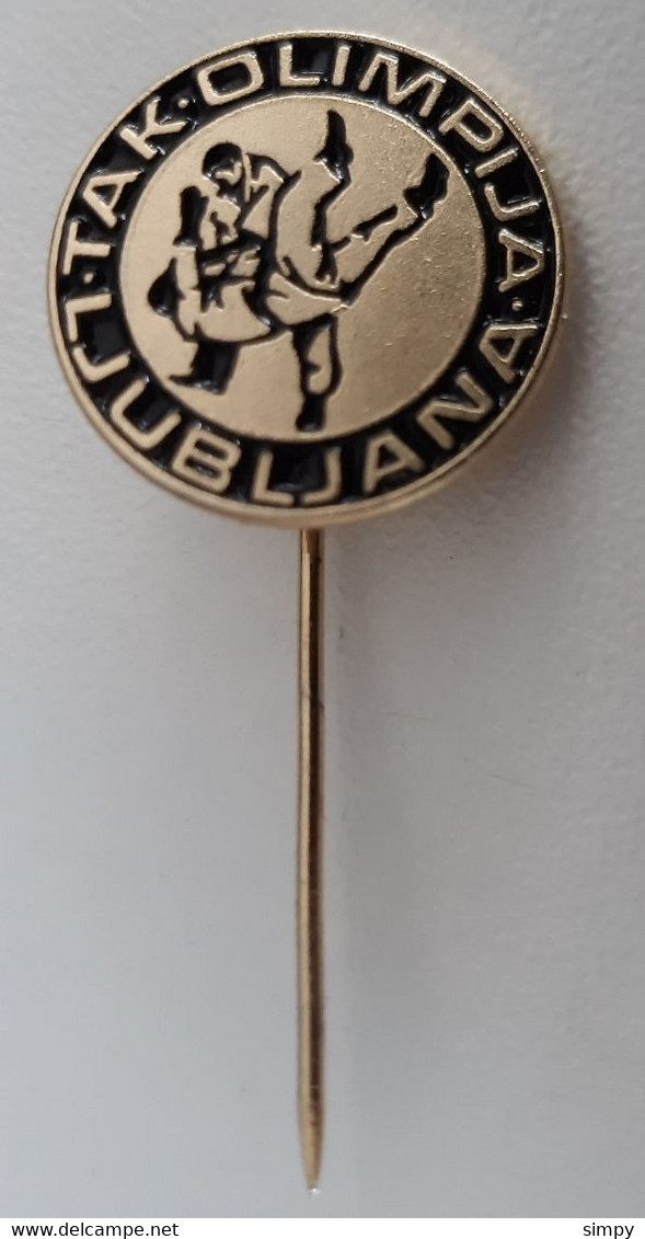 Wrestling Club TAK OLIMPIJA Ljubljana Slovenia Pin - Lucha