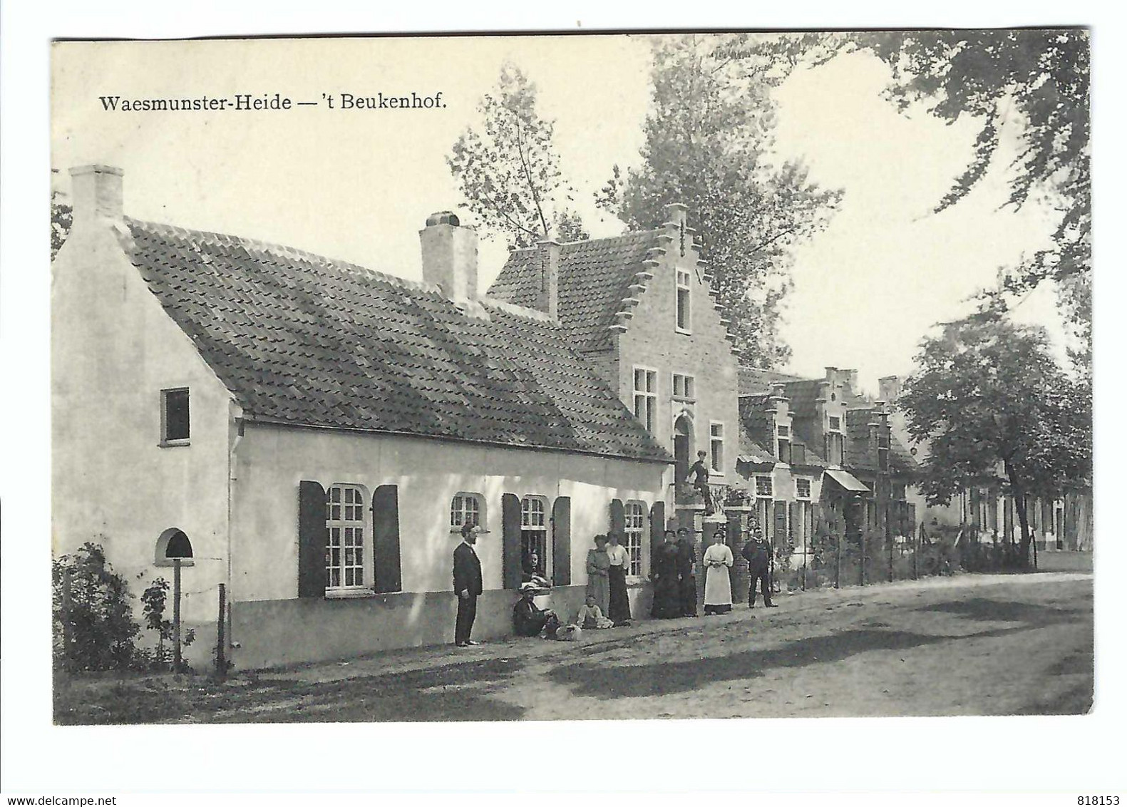 Waasmunster    Waesmunster-Heide  -  't Beukenhof 1913 - Waasmunster