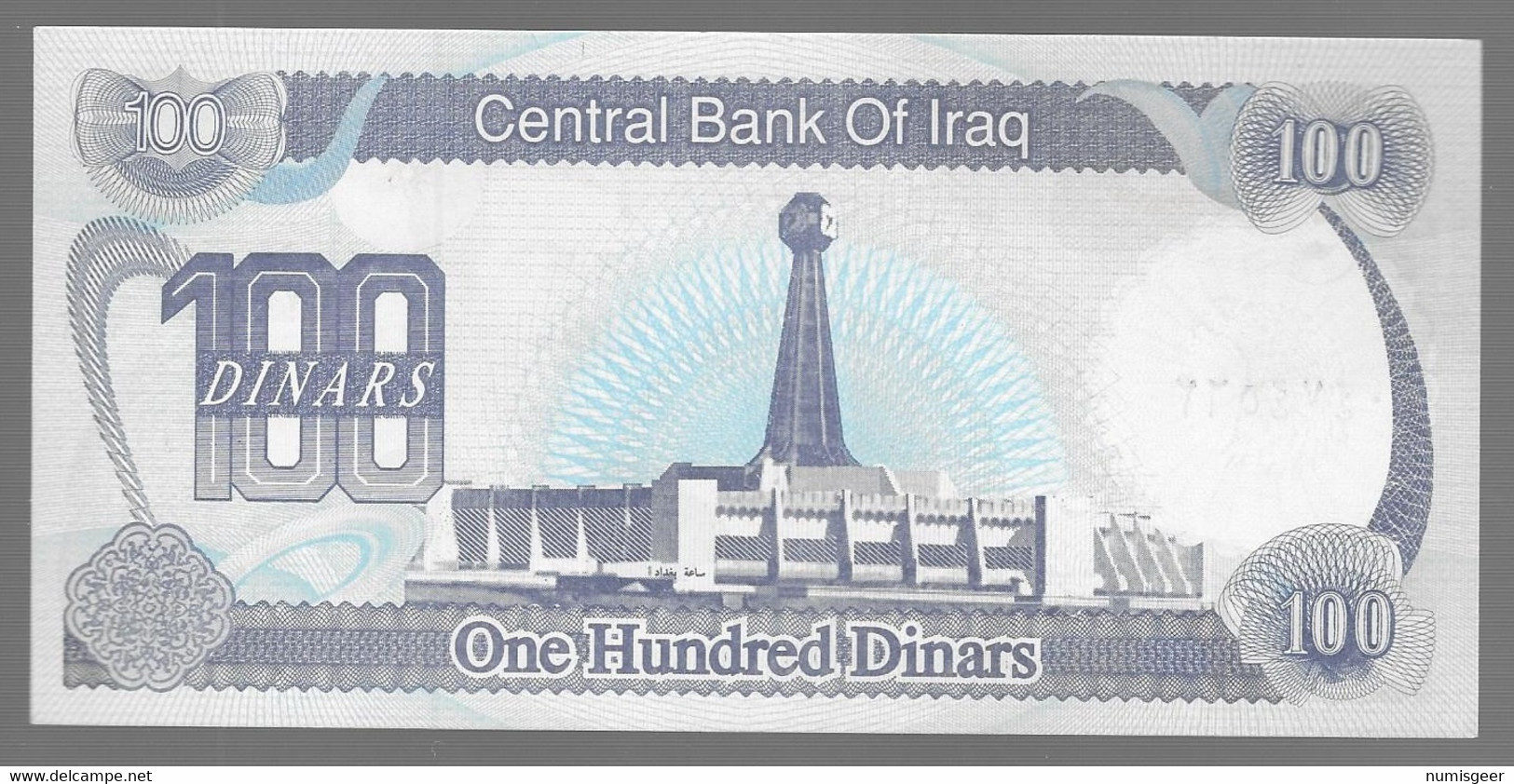 IRAQ  --  100 DINARS ( Neuf ) - Iraq