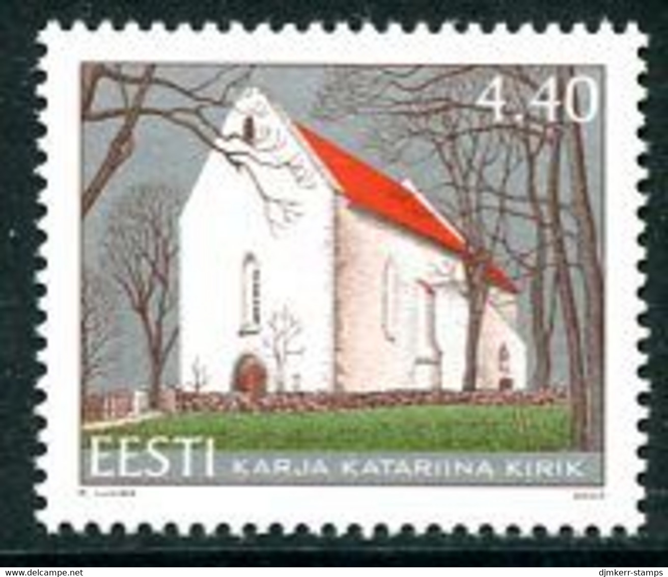 ESTONIA 2005 St. Katherine's Church MNH / **.  Michel 526 - Estonia