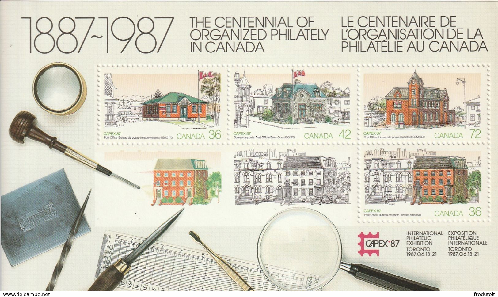 CANADA - BLOC N°7 ** (1987) - Blocs-feuillets