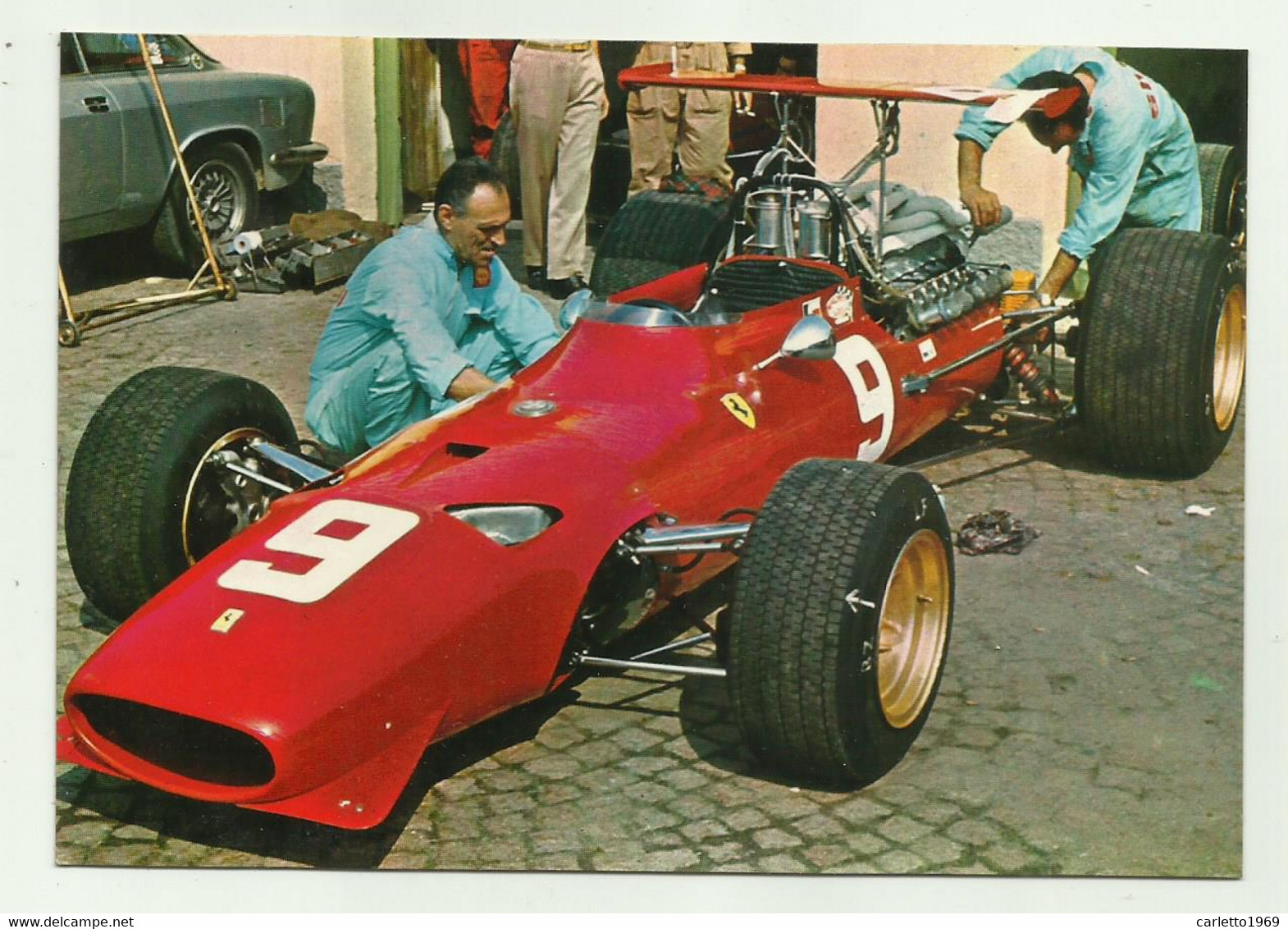 MONZA - GRAN PREMIO D'ITALIA F1 1968 FERRARI F1 - 1968 DI CHRIS AMON  - NV   FG - Altri & Non Classificati