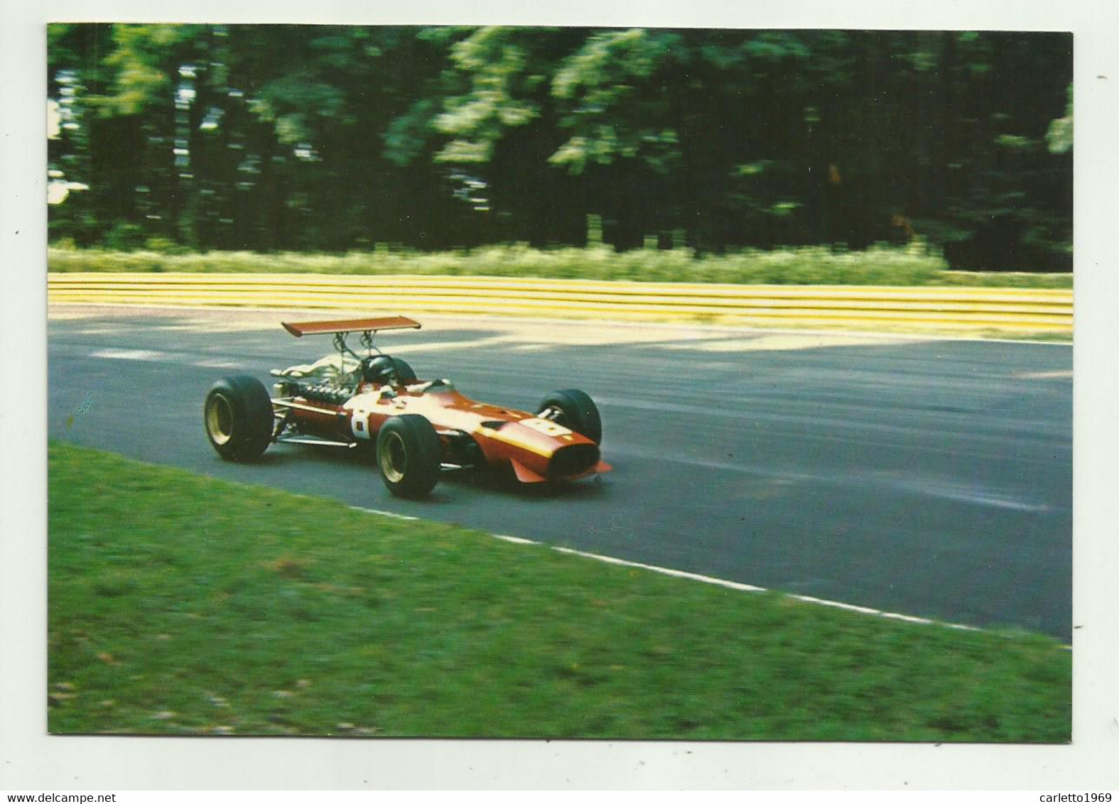 MONZA - GRAN PREMIO D'ITALIA F1 1968 - FERRARI  F1 DI JACK ICKX  - NV   FG - Autres & Non Classés