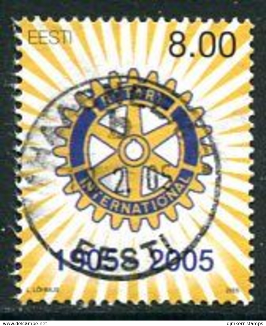 ESTONIA 2005 Centenary Of Rotary International Used.  Michel 505 - Estonia