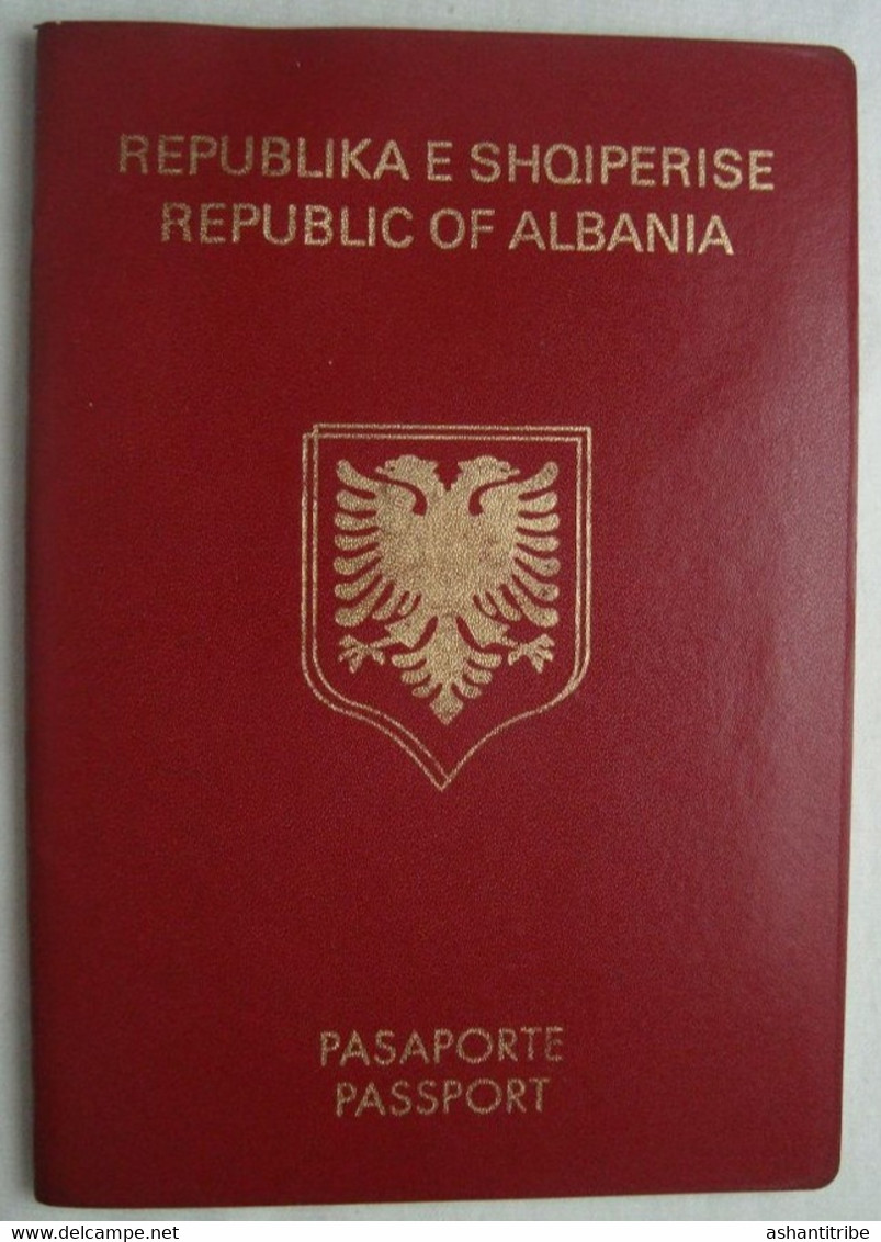 Albania Expired Passport Reisepass Passeport #3 - Historical Documents