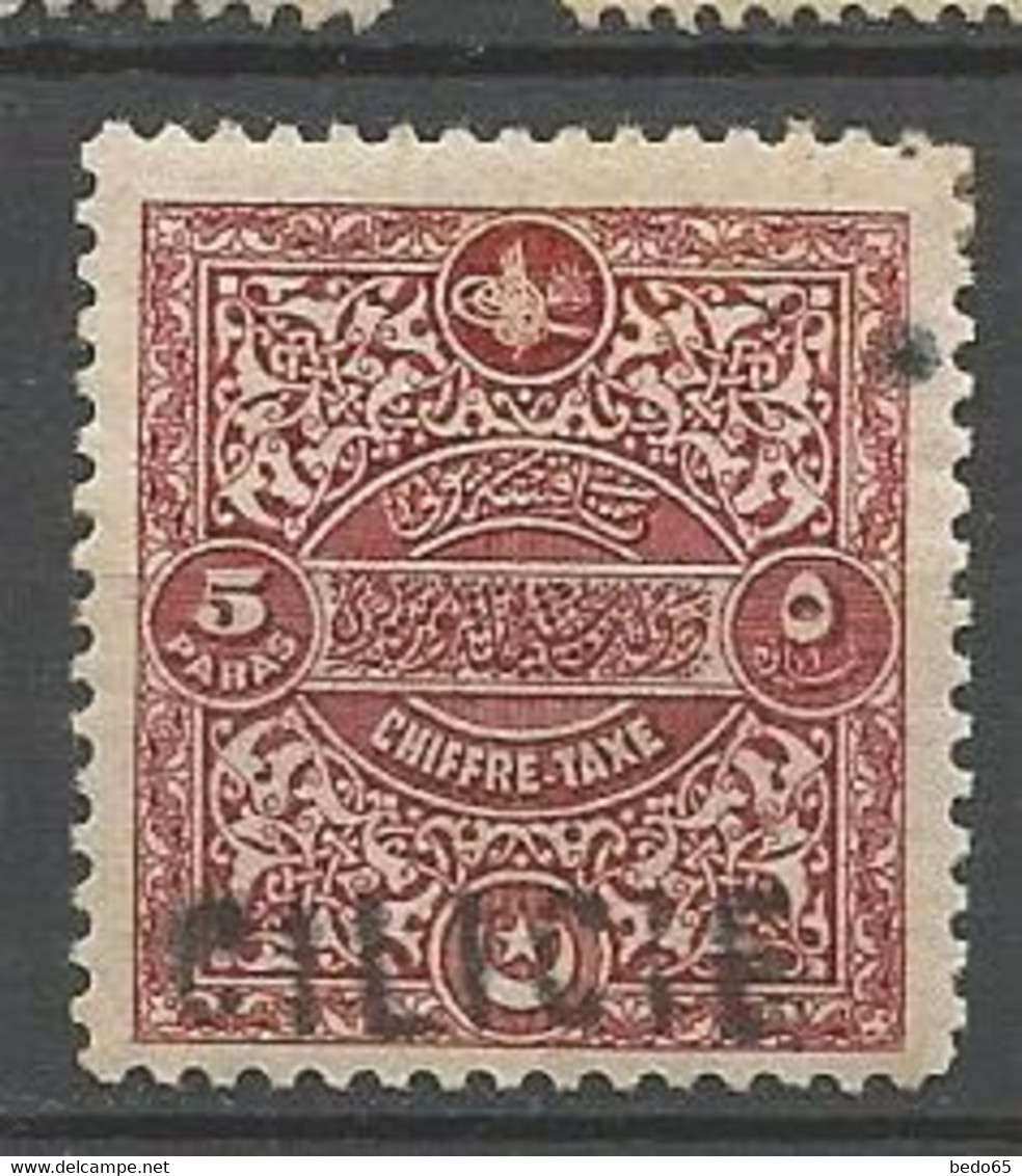 CILICIE TAXE N° 5 Surcharge A NEUF*  CHARNIERE / MH - Unused Stamps