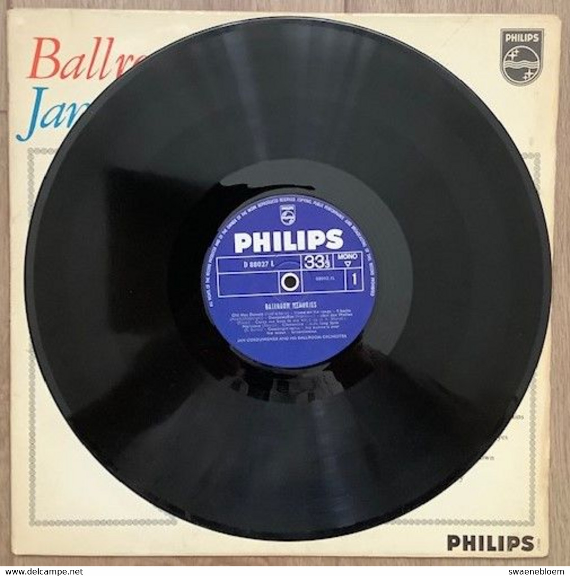 LP.- MUSIC FOR THE MILLIONS. Jan Corduwener And His Ballroom Orchestra. - Compilaciones