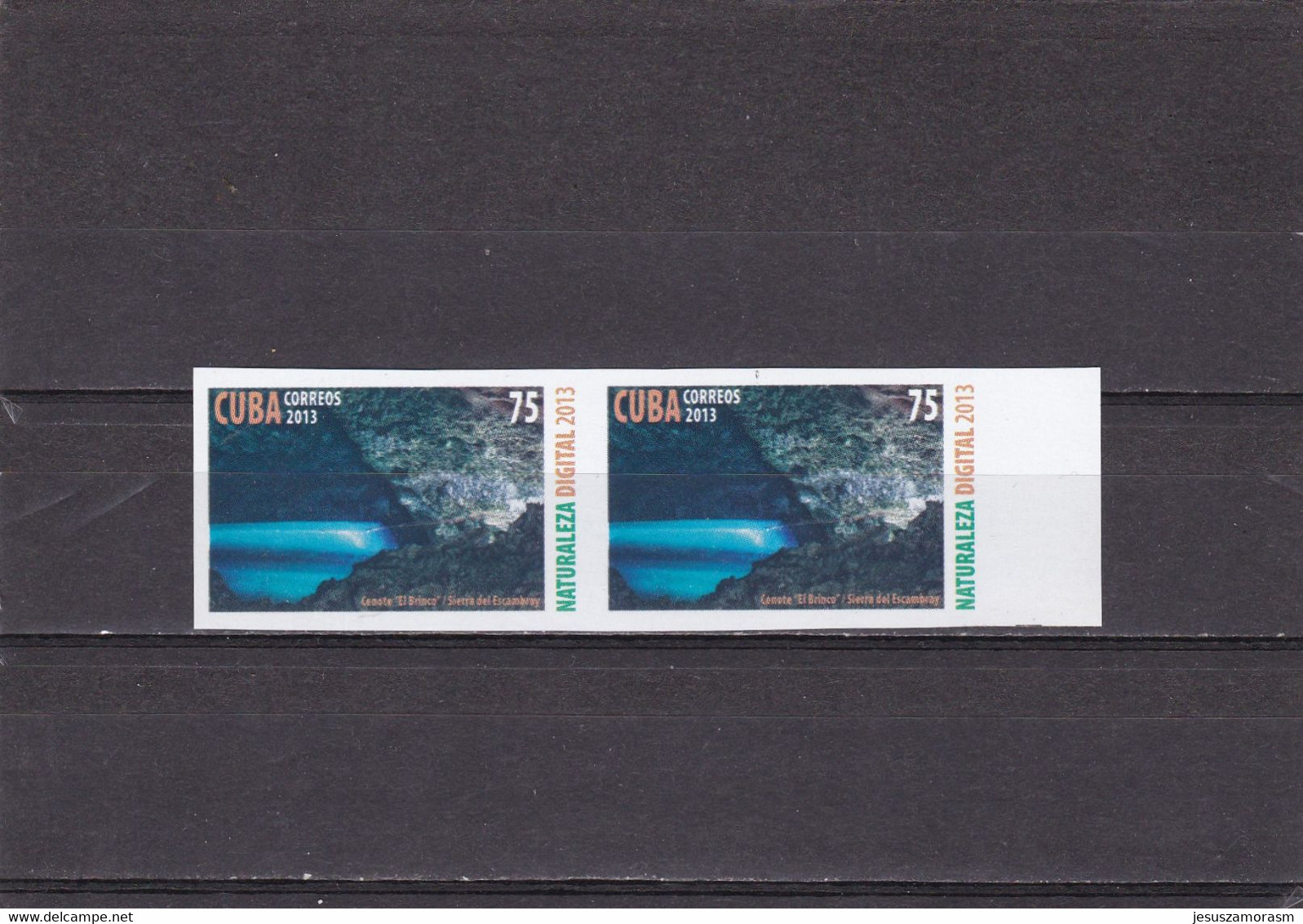 Cuba Nº 5155sd SIN DENTAR En Pareja - Imperforates, Proofs & Errors