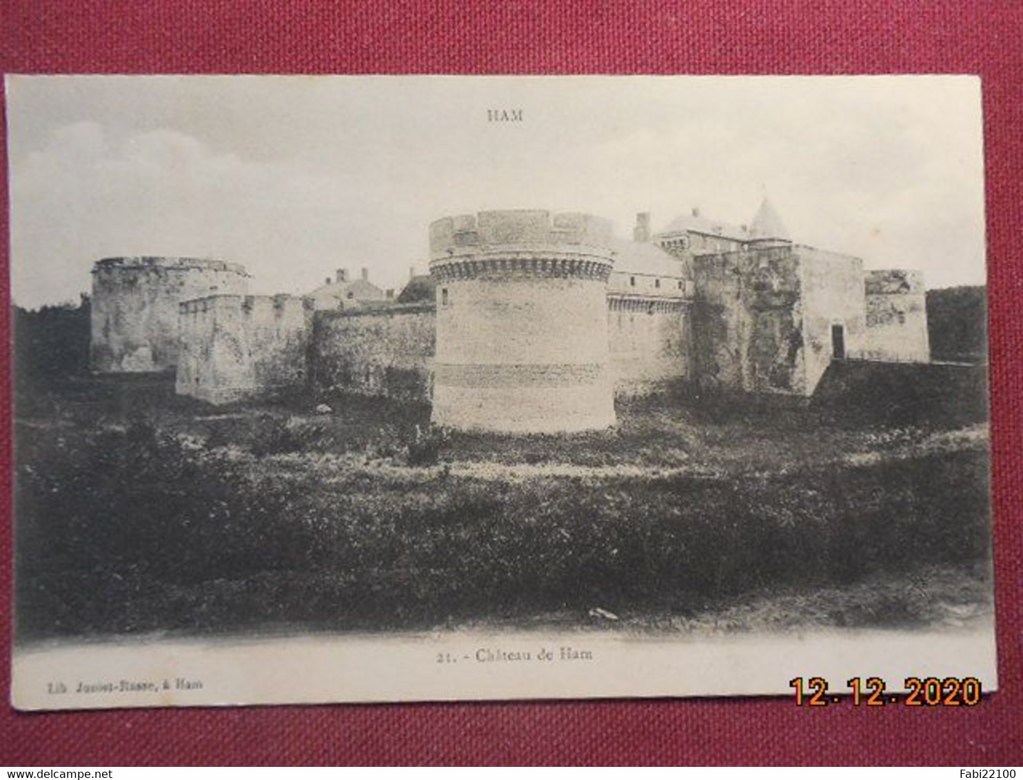 CPA - Château De Ham - Ham