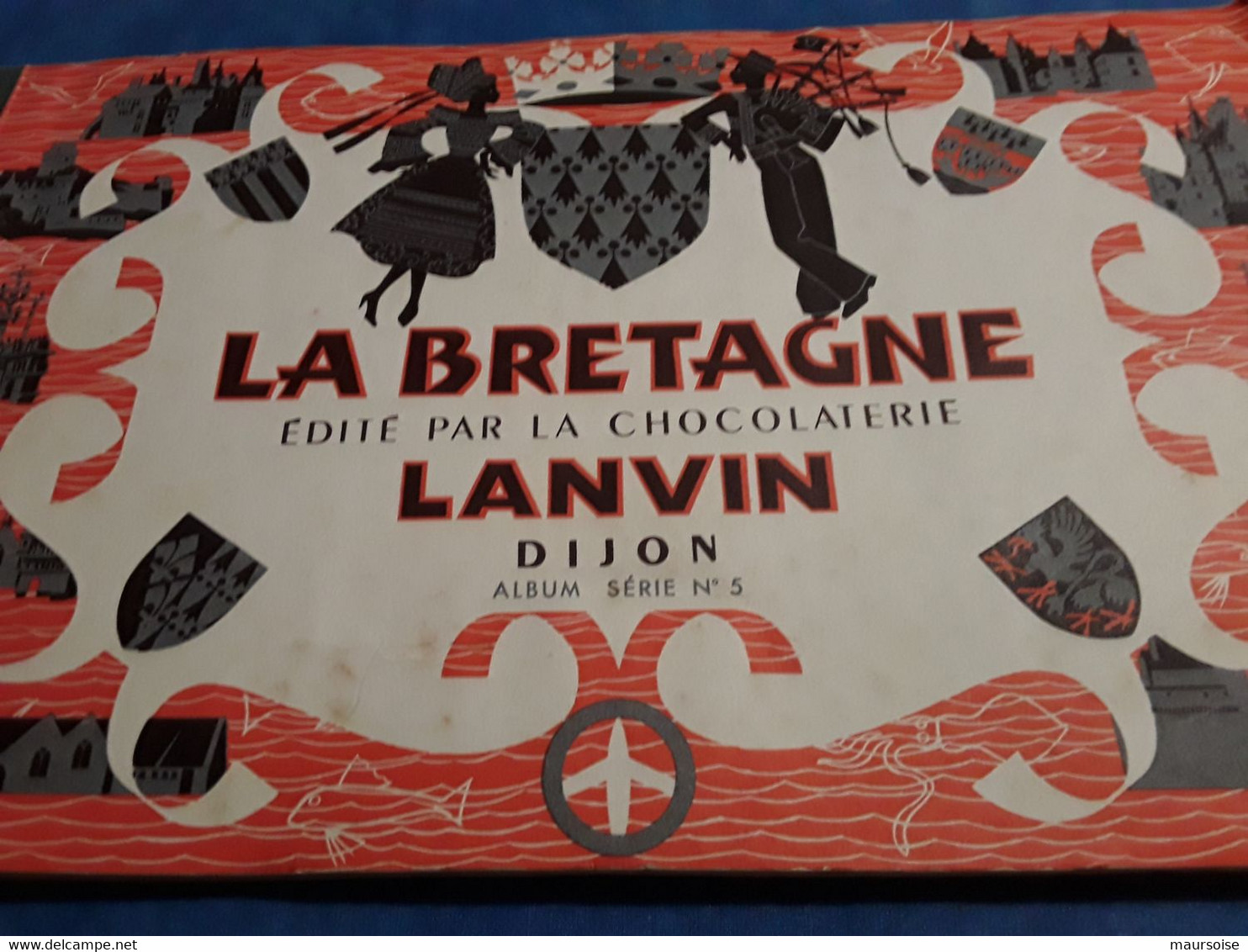 Album CHOCOLAT LANVIN  LA Bretagne  COMPLET - Albumes & Catálogos