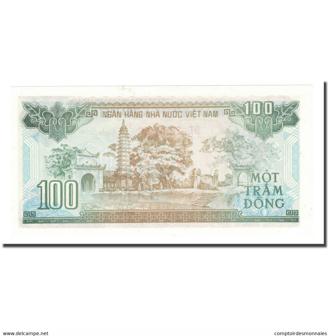 Billet, Viet Nam, 100 D<ox>ng, 1991, KM:105a, SPL - Vietnam