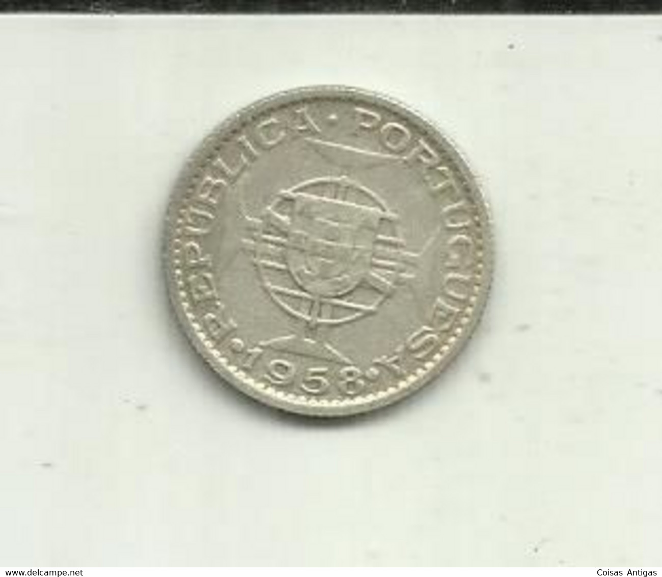 S-3 Escudos 1958 Timor Silver - Timor